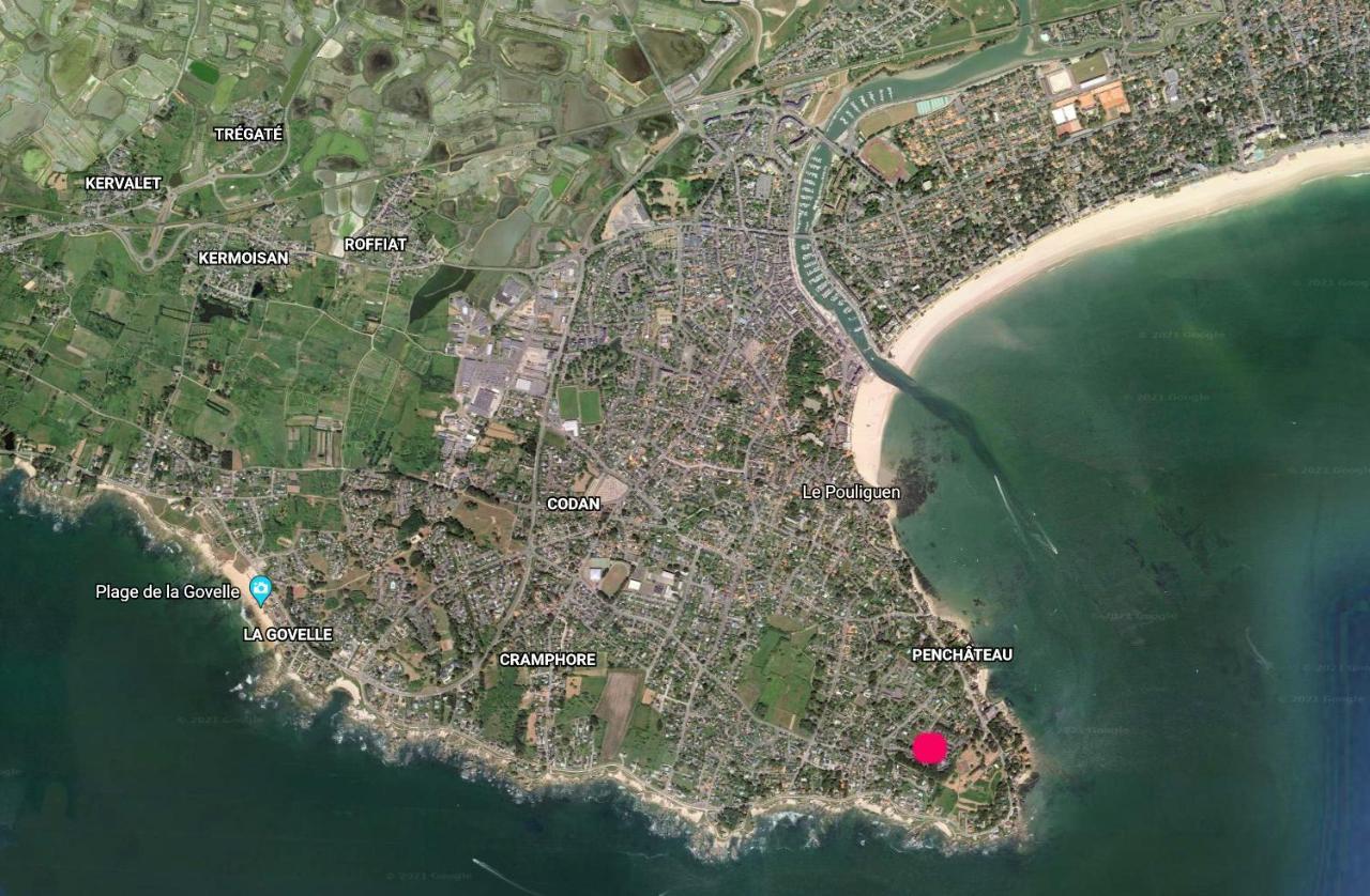 Cottage T3 à 5 minutes à pied de la plage Le Pouliguen Esterno foto